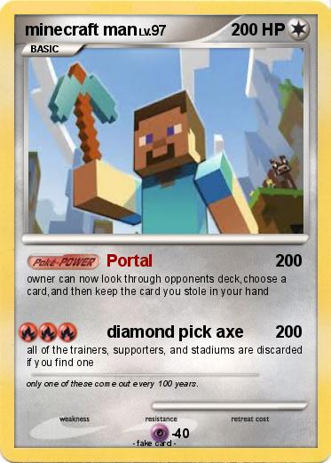 Pokemon minecraft man