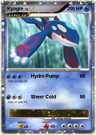 Pokemon Kyogre