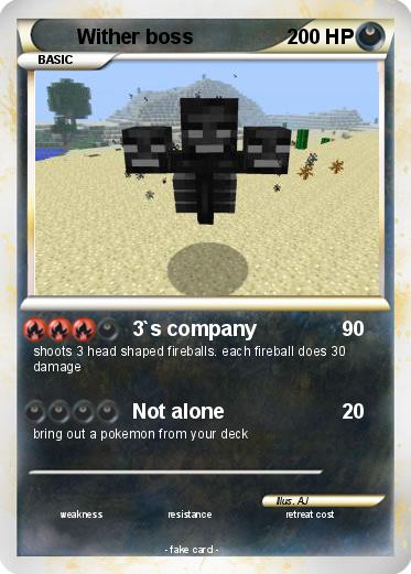 Pokemon Wither boss