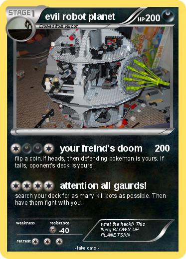 Pokemon evil robot planet