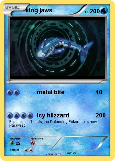 Pokemon king jaws
