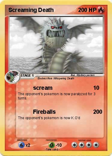 Pokemon Screaming Death
