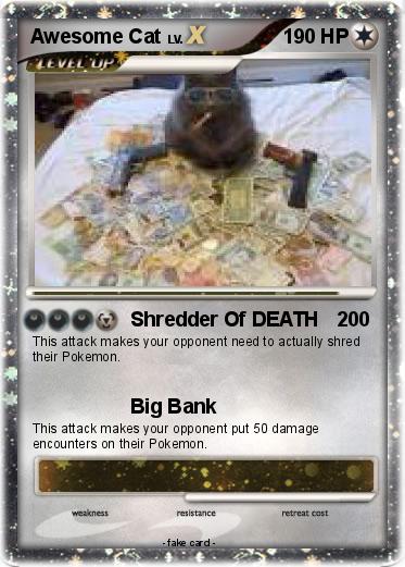 Pokemon Awesome Cat
