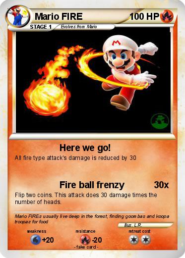 Pokemon Mario FIRE