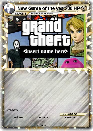 Pokemon New Game of the year