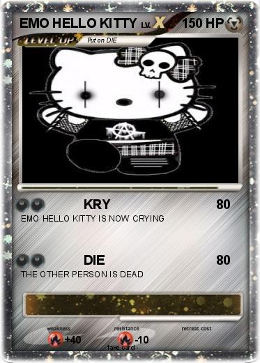 Pokemon EMO HELLO KITTY