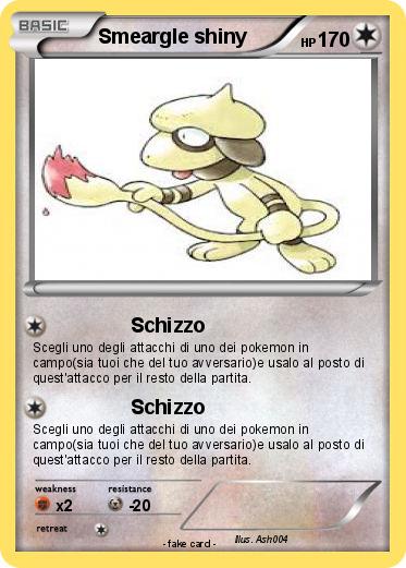 Pokemon Smeargle shiny