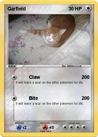 Pokemon Garfield