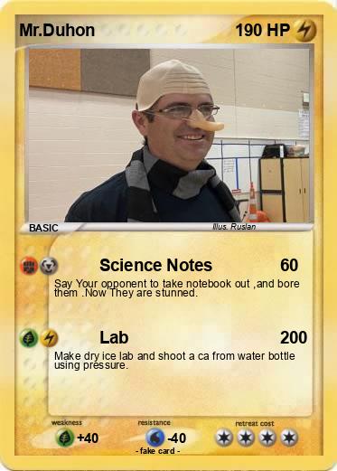 Pokemon Mr.Duhon