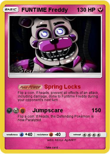 Pokemon FUNTIME Freddy