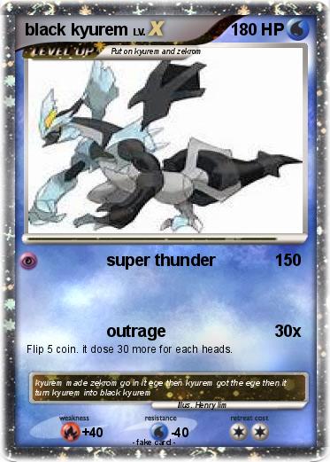 Pokemon black kyurem