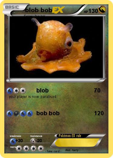 Pokemon blob bob