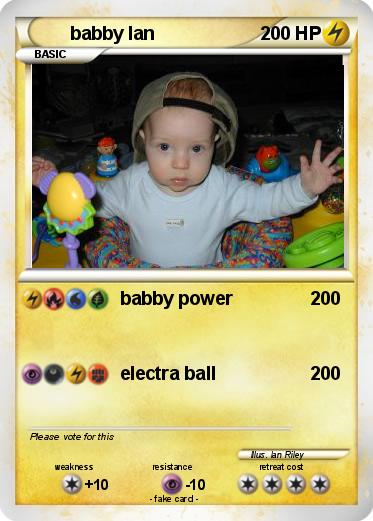 Pokemon babby Ian