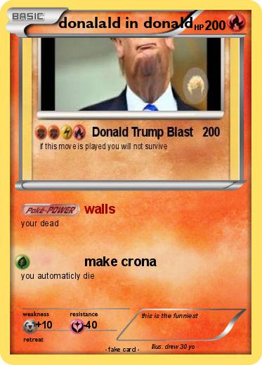 Pokemon donalald in donald