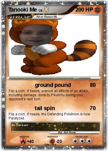 Pokemon Tanooki Me