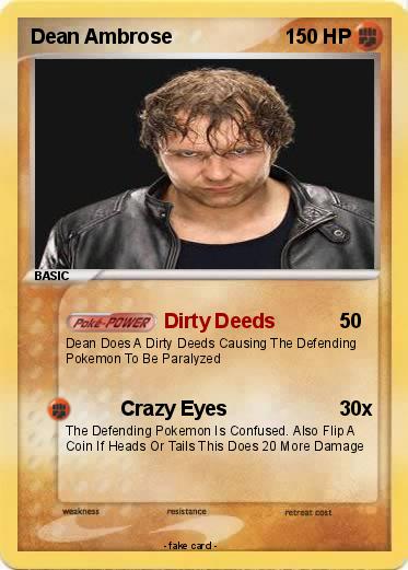 Pokemon Dean Ambrose