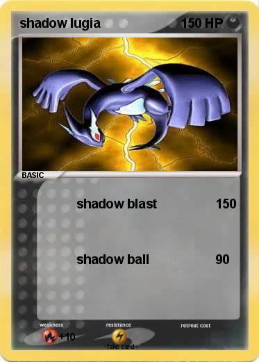 Pokemon shadow lugia