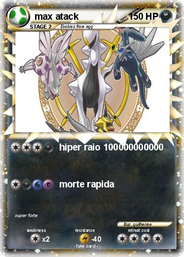 Pokemon max atack