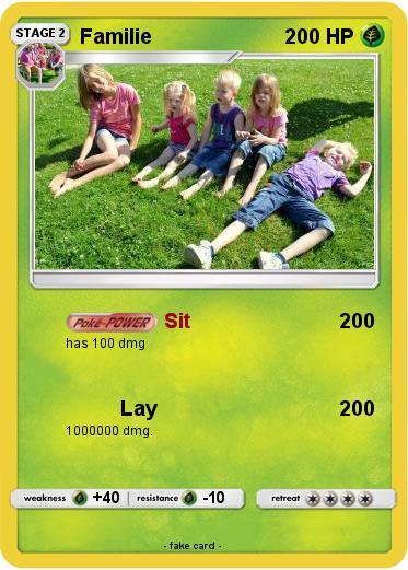 Pokemon Familie