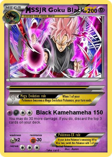 Pokemon SSJR Goku Black