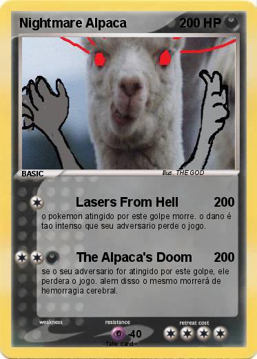 Pokemon Nightmare Alpaca