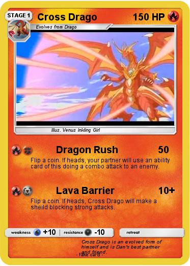 Pokemon Cross Drago