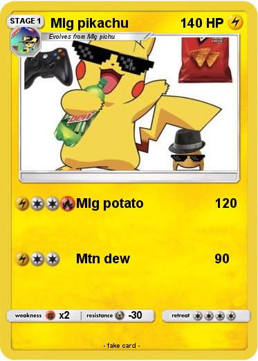 Pokemon Mlg pikachu