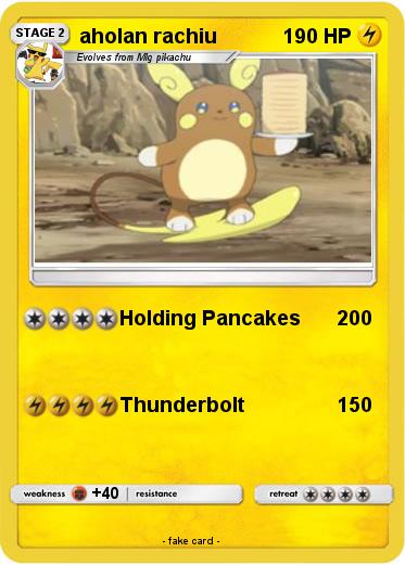 Pokemon aholan rachiu