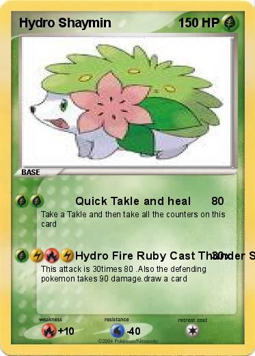 Pokemon Hydro Shaymin