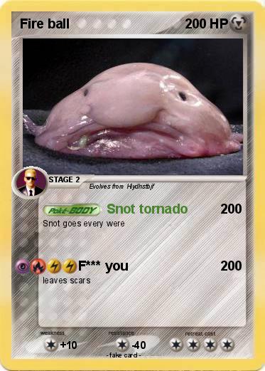Pokemon Fire ball