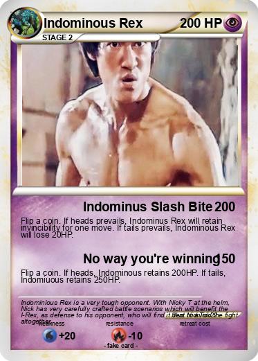 Pokemon Indominous Rex