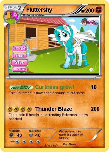 Pokemon Fluttershy