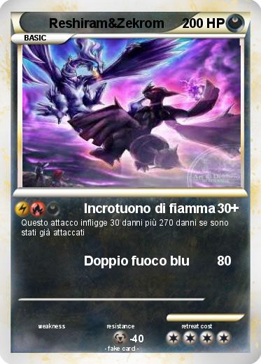 Pokemon Reshiram&Zekrom