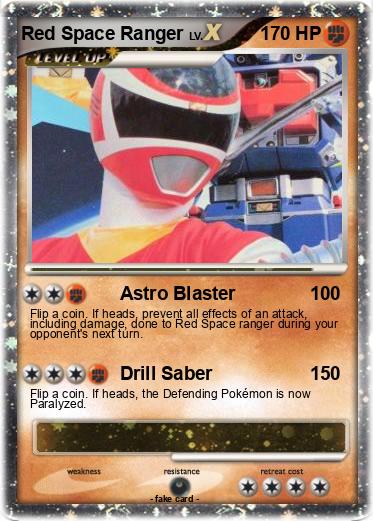 Pokemon Red Space Ranger