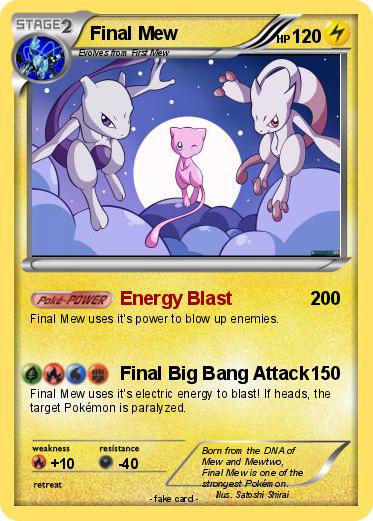 Pokemon Final Mew