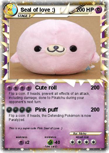Pokemon Seal of love :)