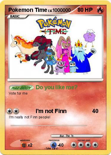 Pokemon Pokemon Time