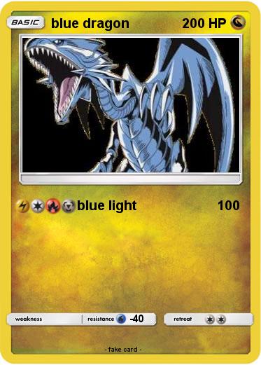 Pokemon blue dragon