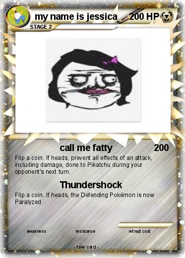 Pokemon my name is jessica