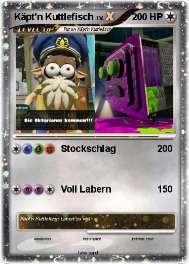 Pokemon Käpt'n Kuttlefisch