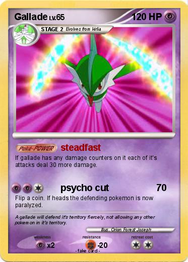 Pokemon Gallade