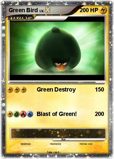 Pokemon Green Bird