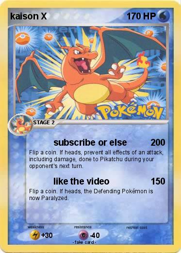Pokemon kaison X