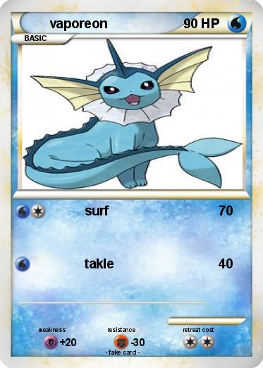 Pokemon vaporeon