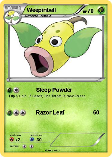 Pokemon Weepinbell