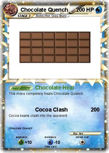Pokemon Chocolate Quench