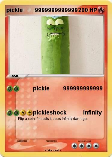 Pokemon pickle        9999999999999