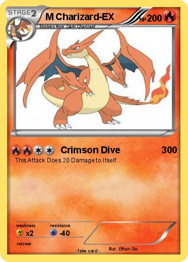 Pokemon M Charizard-EX