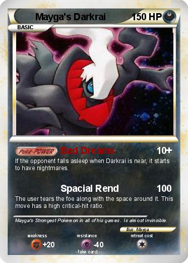 Pokemon Mayga's Darkrai