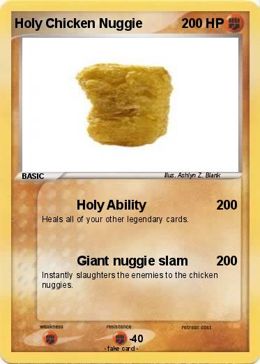 Pokemon Holy Chicken Nuggie